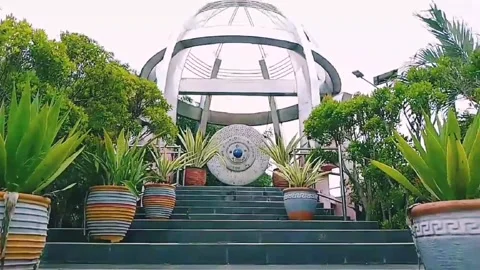 Peace gongs Stock Footage 234028831