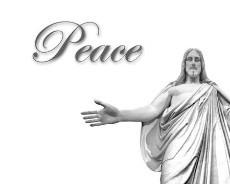 Peace in Jesus Stock Photos