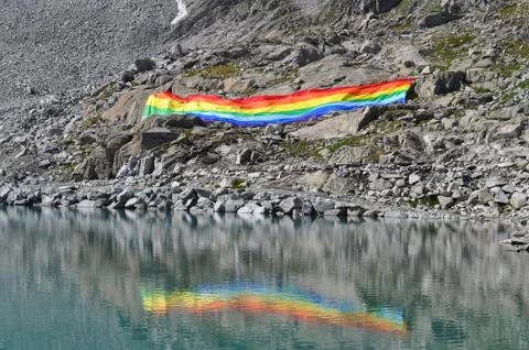 Peace on the mountain Stock Photos