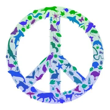 Peace of Nature Stock Illustration