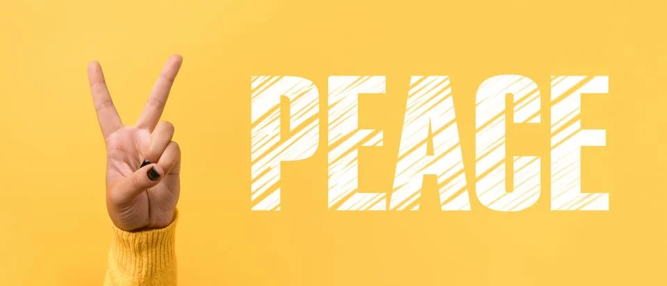 Peace panoramic Stock Photos