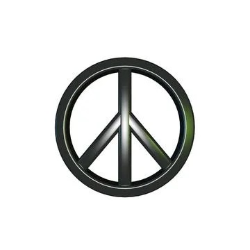 Peace sign 3D Model