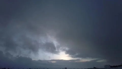 Peace into the storm Stock Footage 155278695