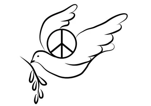 Peace symbol Stock Illustration