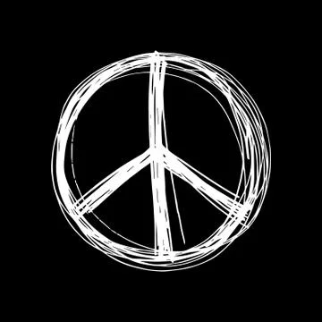 Peace symbol Stock Illustration
