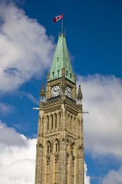 The peace tower Stock Photos