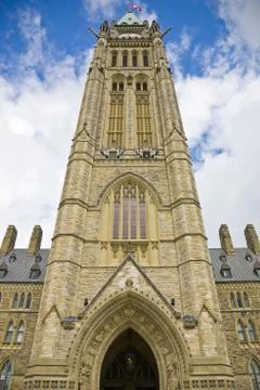 The peace tower Stock Photos