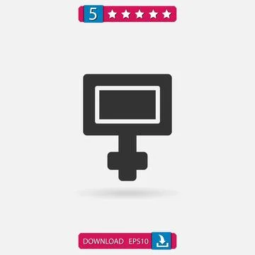 Peace vector icon Stock Illustration