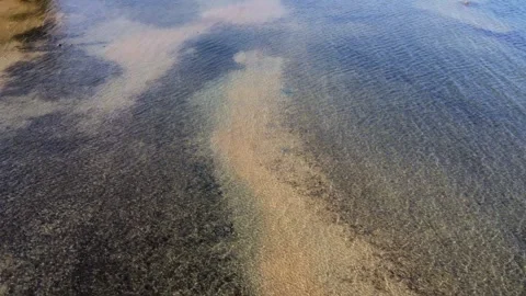 Peaceful Adriatic Shoreline Pattern - Pašman Island Stock Footage 319381949