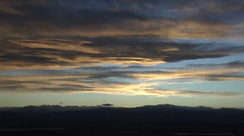 A Peaceful Day Ends Stock Footage 54735399