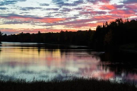 Peaceful daybreak Stock Photos