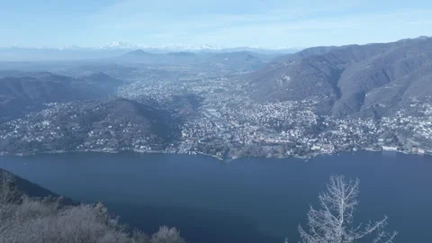 Peaceful Lake Como Stock Footage 296097164