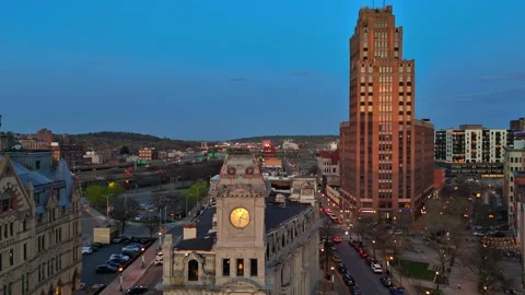 Into a Peaceful part - Syracuse, NY Video stock 336225022