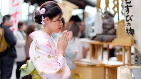 Peaceful Prayer Stock Photos