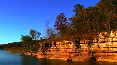 Peaceful River  Stock Footage 904999