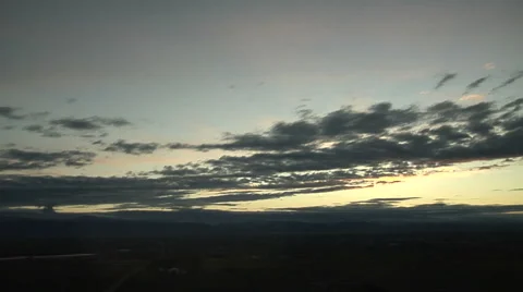 Peaceful Sunset Stock Footage 54738668