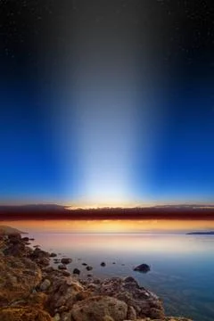 Peaceful sunset Фото