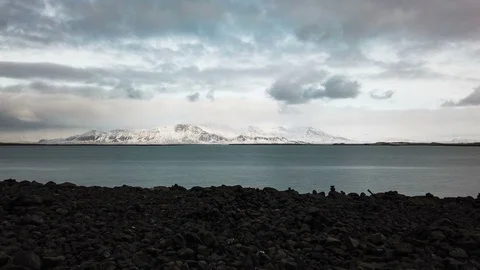 Peaceful Timelapse on a Cloudy Day Stock Footage 107102395