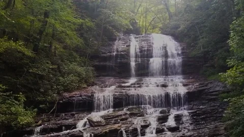 Peaceful waterfall. Stock-Footage 154143258