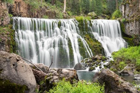 Peaceful waterfall Foto stock
