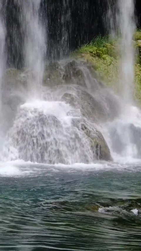 Peaceful Waterfall Sounds Stock Footage 272566423