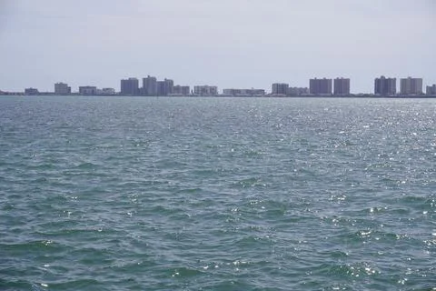 Peaceful Waterfront View Foto stock