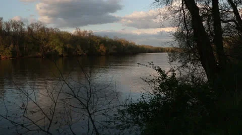 Peaceful waters Stock Footage 22935312