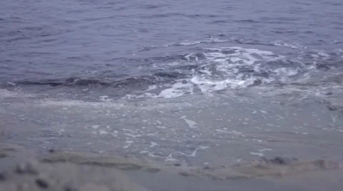 Peaceful Waves Stock Footage 51532474