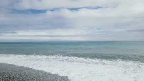 Peaceful waves Stock Footage