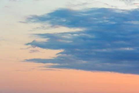 Peaceful white clouds Stock Photos