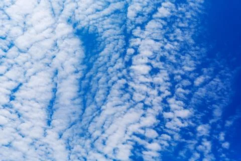 Peaceful white clouds Stock Photos