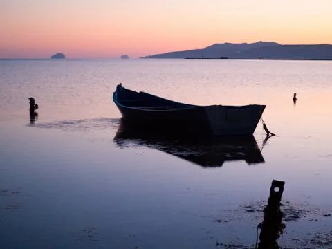 Peacefull sunset Stock Photos