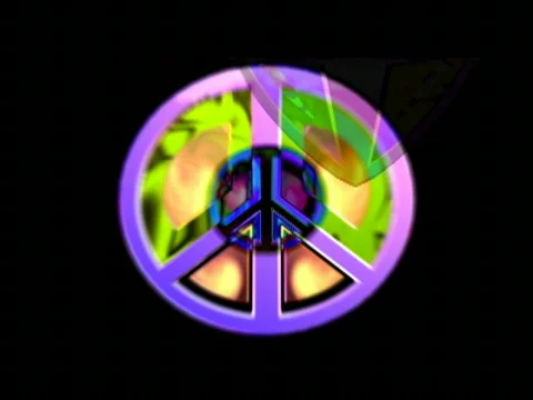 Peacesymbol Stock Footage 354648