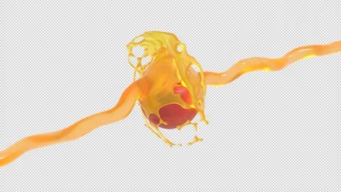 Peach and Juice Video stock 138090997