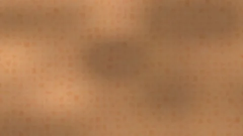 Peach and orange organic cellular pattern. 2d animation Stock Footage 346368073