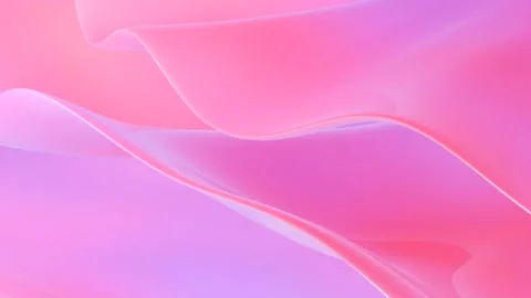 Peach and pink colored waves motion Stock Footage 277855137