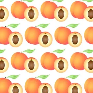Peach background Stock Illustration