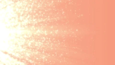 On a peach beige background, white spheres fly from left to right. Animation of Stock Footage 258916155
