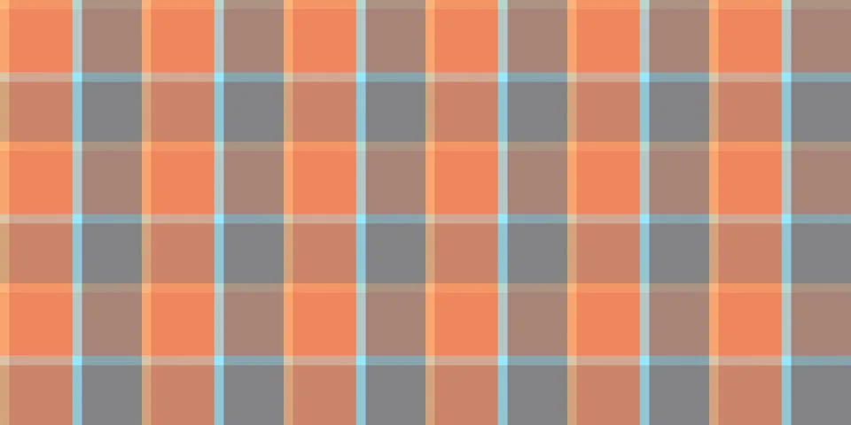 Peach blue checkered material backdrop. Woolen cotton wear textile backgrou.. Illustrazione stock