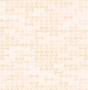 Peach bone pattern. Seamless vector Stock Illustration