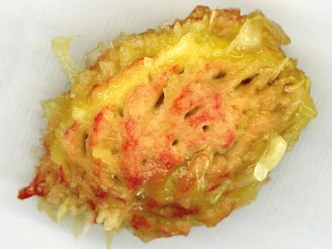 Peach core Stock Photos