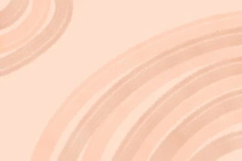 Peach Curved Brushstroke Abstract Background Illustration