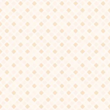 Peach diamond pattern. Seamless vector Stock Illustration