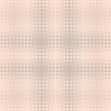 Peach dot gradient pattern. Seamless vector background Stock Illustration