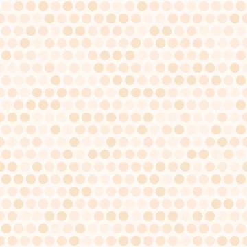 Peach dot pattern. Seamless vector Stock Illustration