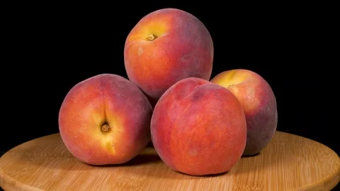 Peach Fruit Stock Footage 330338878