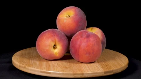 Peach Fruits Stock Footage 332069780