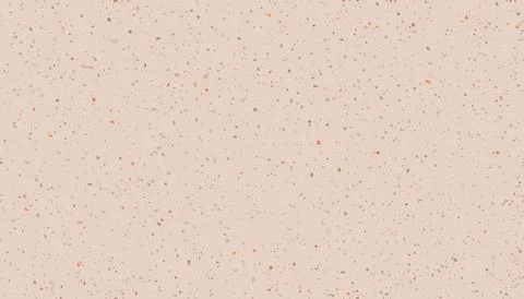 Peach Fuzz terrazzo seamless pattern on peach background. Seamless mosaic modern Stock Illustration