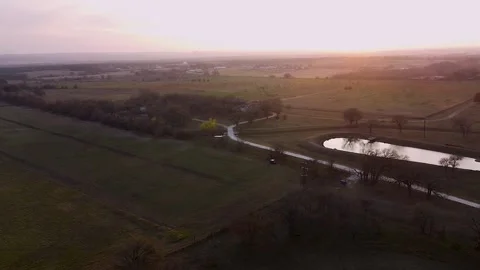 Peach Haus Horizon Stock Footage 169497151
