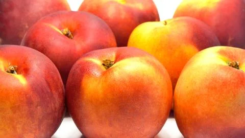 Peach nectarine Stock Photos